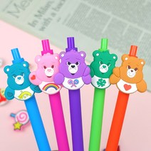 특이한 캐릭터볼펜 잉크펜 특이한 중성펜 선물용, 오렌지/NEW텐더