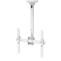 CLB-440F(화이트) 40~55인치 티비 천정형 브라켓 TV 설치 모니터, CLB-440F(화이트 기본 1m+연결봉110cm)
