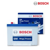 보쉬 메가파워 SM DIN 밧데리 자동차 배터리 차량용품, 90L, 보쉬 메가 파워 SM 칼슘 배터리