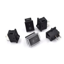 5 개몫 방수 로커 스위치 커버 자동차 대시 보드 보트 12 v 방수 보트 스위치 2pin onoff 직사각형 5