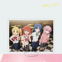 열쇠고리 인형 지퍼 줄 애니메이션 Bocchi 바위 피규어 아크릴 스탠드 모델 고투 히토리 이치치 니지카 야, 01 15 cm, 17 12