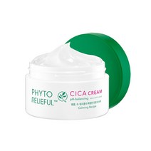 THANK YOU FARMER Phyto Relieful 시카 크림 2.81 Fl 온스(1온스=약30g) (80ml) 수분크림 Cream
