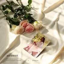 배경 카메라 액세서리 사진 천 두꺼운 스튜디오 결혼식 생일 파티 라이브 비디오 촬영 화면, 03 Light yellow_06 100x150 cm