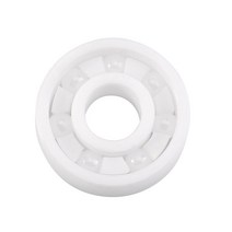 승진! 608 전체 세라믹 베어링 ZrO2 볼 8mm x 22mm 7mm 지르아 산화물, 01 White