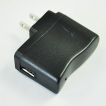 Lopbinte 고전압 검정 AC 110V-240V DC 5V 500mA USB US 게이지 2핀 충전기 플러그