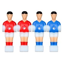 테이블축구 스포츠게임 세트부품 실내 실외 게임 4pc 테이블 축구 축구 선수 foosball 남자 입상 foosball 남자 테이블 축구 선수 축구 테이블 플레이어 교체, 그림 1
