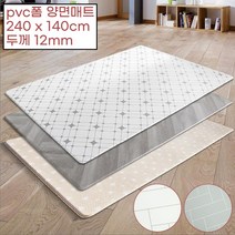 유아안전 충격흡수 두꺼운 양면 놀이방매트 바닥쿠션 미끄럼방지 강아지다리보호, 패브릭트윈 12T 초특대