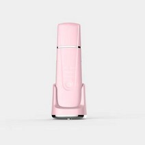 스킨스크러버 코피지제거기 삭피기 초음파 스킨 클리너 페이스 스크러버 리프팅 머신 필링 엑스폴리안트 이온 페이셜 블랙헤드 리무버 뷰티 디바이스, 타입 4 핑크