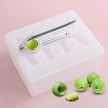 매실씨빼는기계 도구 제거기 분리기+받침통 세트, 1개