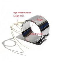 밴드히터 고온 라인세라믹 플러그 스테인레스 내부 dia.55mm 높이 30354045mm 220110380v 160w-230w 2 개몫, 380v, 230w 55x45mm(idxh), 높은 온도