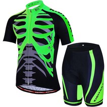 남성용 자전거 사이클링 웨어 남성용 사이클 저지 상하 세트 지퍼 반소매 + 반바지 3D 젤 패드 사이클링 웨