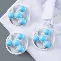 마미편해 4세대 버블 먼지 머리카락 회전형 세탁 세탁기 거름망, 쿨한 블루4P