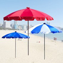 편의점 파라솔 비치 야외 카페 접이식 캠핑 원형, 소형파라솔-빨강