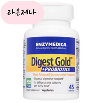 홈쇼핑 엔자이메디카 다이제스트 골드 플러스 프로바이오틱스 90캡슐 유산균, 1개, 90개