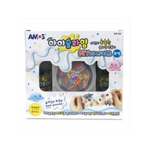 9000 아모스 아이슬라임 DIY 미니키트 투명 핑크 블루
