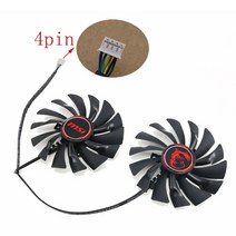 새로운 2 개/몫 PLD10010S12HH GTX970 95mm 2 개/몫 MSI GTX980TI GTX960 GTX950 R9 380 R9 390 R9 390X 그, 02 GTX980 960 950 R9_01 14