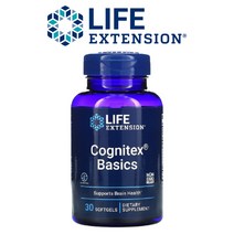 라이프익스텐션 코그니텍스 알파GPC 포스파티딜세린 빌베리 솔비톨 30정