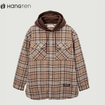 행텐 행텐 후드 체크 셔켓_181(10390-020-803-30)A