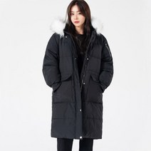 코지 여자 가격실화 가성비 좋은 파카 따뜻한 심플 털 롱 패딩