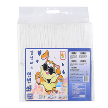 강남패드 한번 쏴 강아지용 배변패드 레몬향 100p, 16개