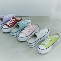 캔버스 뮬 운동화 블로퍼 스니커즈 캔버스뮬운동화