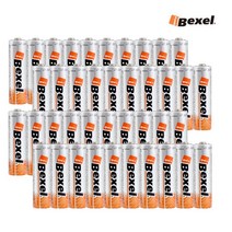 벡셀 알카라인 건전지 AA 40알 도어락 후레시 배터리