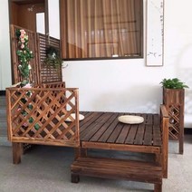 평상마루 조립식 평상 앵글평상 야외용 만들기 아파트 조립, 길이 100x폭 100x높이 54cm