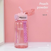 물컵 플라스틱컵 트리탄소재 빨대컵 심플 수행컵, 빨대 가루, 408 마라