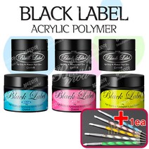다이아미 아크릴파우더 +매직툴 블랙라벨 40g 240g 국시용 시험용 아크릴폴리머 네일 네일아트 국가고시 택1, 화이트40g+매직툴/랜덤1ea