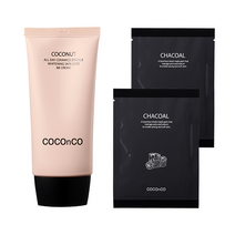 코코앤코 에센스비비크림 50ml (마스크팩2장증정) 자외선차단비비크림 홍조비비, 1개