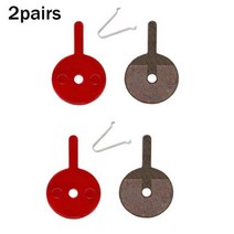 디스크 브레이크 패드 듀얼트론 1 2 울트라 스파이더 스피드웨이 4 5 전동 스쿠터 범용 자전거 패드, 2pairs