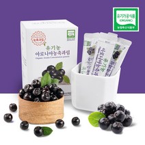 소세골농장 국내산 유기농 아로니아스틱 아로니아분말가루, 60스틱, 2g