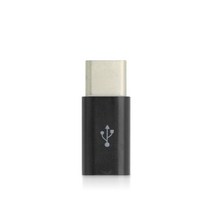 USB 3.1 C타입 마이크로 5핀 변환 젠더 OTG 젠더 블랙, 1개, 색상