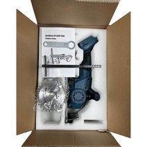 콜라보 테이블쏘 페스툴 플런지쏘 무선 전기 원형 톱 나무 돌 타일 조정 가능한 원형 커터 톱, 01 Body without battery