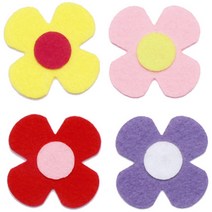 꽃 펠트 3500 데코꽃 소, 50개