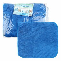 만능 크리너 양겹 40x50 블루 -특대 10p 만능행주 극세사걸레 만, 단품