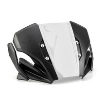 윈드스크린바람막이 pcx윈드스크린 스쿠터윈드스크린오토바이 앞 유리 전면 스크린 윈드 디플렉터 액세서리, 05 White