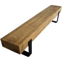 통나무벤치 고재 벤치 평벤치 우드 대기석 아파트, 150x35x40