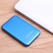 아이폰 외장 하드 메모리 확장 hdd 드라이브 디스크 500gb 1tb USB메모리, 푸른, 2TB