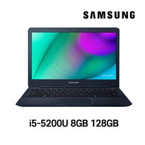 삼성전자 중고노트북 삼성노트북 NT911S3L 인텔 6세대 i5-6200U 13.3인치 가벼운 노트북, WIN10 Pro, 8GB, 128GB, 코어i5 6200U, 블랙