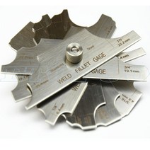 게이지용접 게이지 용접 검사 게이지 용접 솔기 비드/필렛/ 테스트 Ulnar Ruler Degree 각도 측정 도구 HI-, 07 MG11