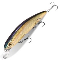 해루질 GOBAIT-플로팅 미노우 14cm 24g 탑 워터 낚시 루어 웨이트 시스템 하드 베이트 움직이는 3 트레블, 18 R