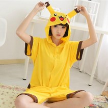 피카추 피카츄 반티 특이한반티 체육대회반티 반팔 귀여운 동물잠옷