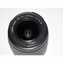 Canon 줌 렌즈 EF-S 18-55mm 1:3.5-5.6 III 모든 Canon APS-C 카메라에 적합한 이미지 안정기가 없는 직경, 한개옵션0