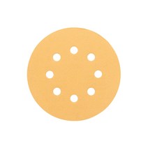 보쉬 2608605070 5inch 원형샌딩페이퍼 8홀 100방 5장