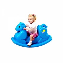 제일컴퍼니 의자 아이 유아 장난감 흔들 말타기 파랑 조카 선물