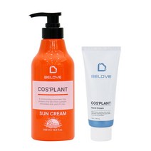 비러브 코스플랜트 선크림 500ml+핸드크림 증정, 단품