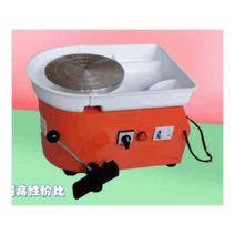 도자기 체험 가정용 공방 전기물레 회전판 턴테이블, 350W 핸드 푸시 페달 지능형 업그레이드