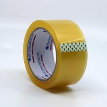 OPP박스테이프 50mm X 50m 80m 투명/ 친환경 수용성접착제/ 개별포장, 경포장 80m 1개