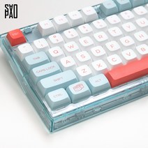 XDA 연어 키캡 PBT 레오폴드 한무무 기계식 키보드 키캡 (141키)